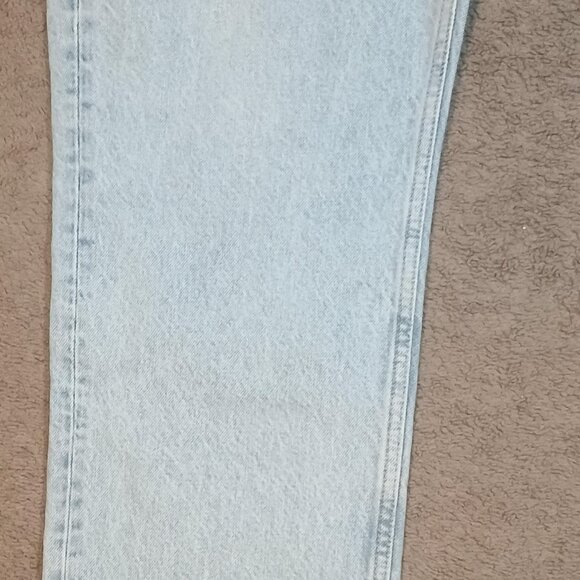 Topshop Edition Womens Jeans Size 14 W36 L34 Vintage Wash High Waist Straight Bu - Picture 4 of 8